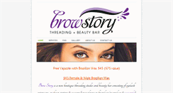 Desktop Screenshot of abrowstory.com